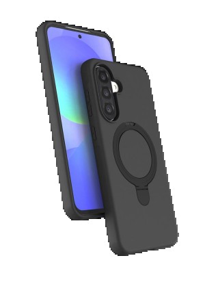 LRZ02 Samsung Galaxy A17 5G Regal Magsafe Standlı Kapak - Siyah&hellip;