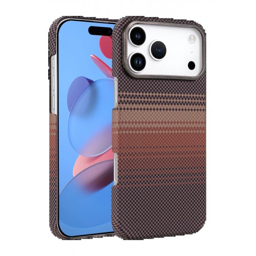 LRZ02 Apple iPhone 17 Pro Vega Magsafe Kapak - Çöl Titanyum