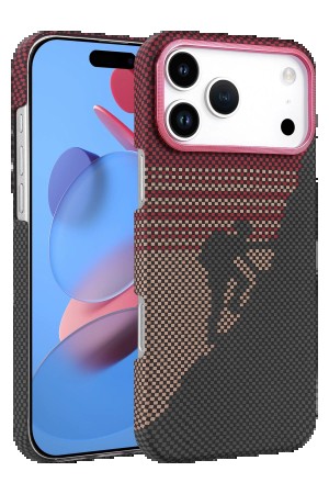 LRZ02 Apple iPhone 17 Pro Max Vega Magsafe Kapak - Kırmızı&hellip;