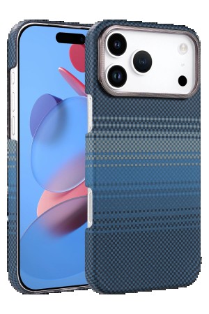 LRZ02 Apple iPhone 17 Pro Max Vega Magsafe Kapak - Mavi&hellip;