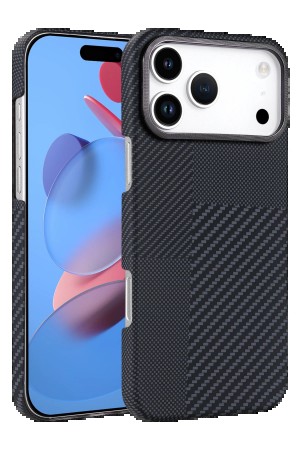 LRZ02 Apple iPhone 17 Pro Max Vega Magsafe Kapak - Siyah&hellip;