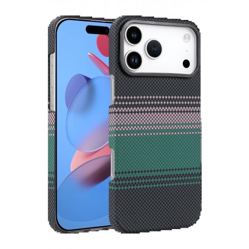 LRZ02 Apple iPhone 17 Pro Max Vega Magsafe Kapak - Yeşil