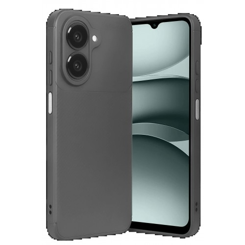 LRZ02 Samsung Galaxy A07 4G Auto Focus Karbon Kapak - Gri