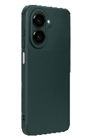 LRZ02 Samsung Galaxy A07 4G Auto Focus Karbon Kapak - Koyu Yeşil&hellip;