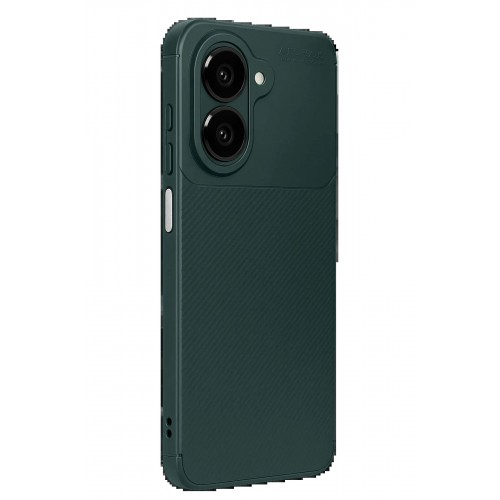 LRZ02 Samsung Galaxy A07 4G Auto Focus Karbon Kapak - Koyu Yeşil