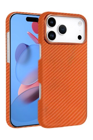 LRZ02 Apple iPhone 17 Pro Vega Magsafe Kapak - Turuncu&hellip;