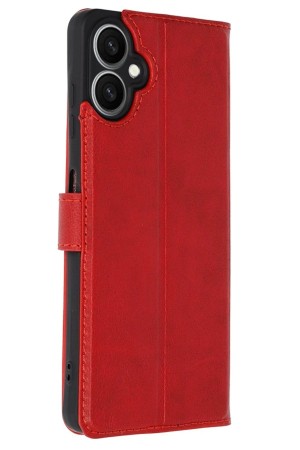 LRZ02 Samsung Galaxy A07 4G Trend S Plus Kapaklı Kılıf - Kırmızı&hellip;