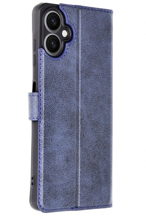 LRZ02 Samsung Galaxy A07 4G Trend S Plus Kapaklı Kılıf - Lacivert&hellip;