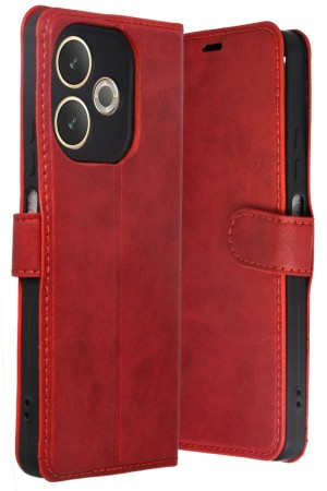 LRZ02 Oppo A5 Pro 4G Trend S Plus Kapaklı Kılıf - Kırmızı&hellip;