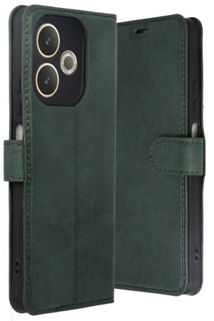 LRZ02 Oppo A5 Pro 4G Trend S Plus Kapaklı Kılıf - Yeşil&hellip;