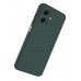 LRZ02 Samsung Galaxy A07 4G Nano içi Kadife Silikon - K.Yeşil