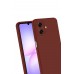 LRZ02 Samsung Galaxy A07 4G First Silikon - Bordo
