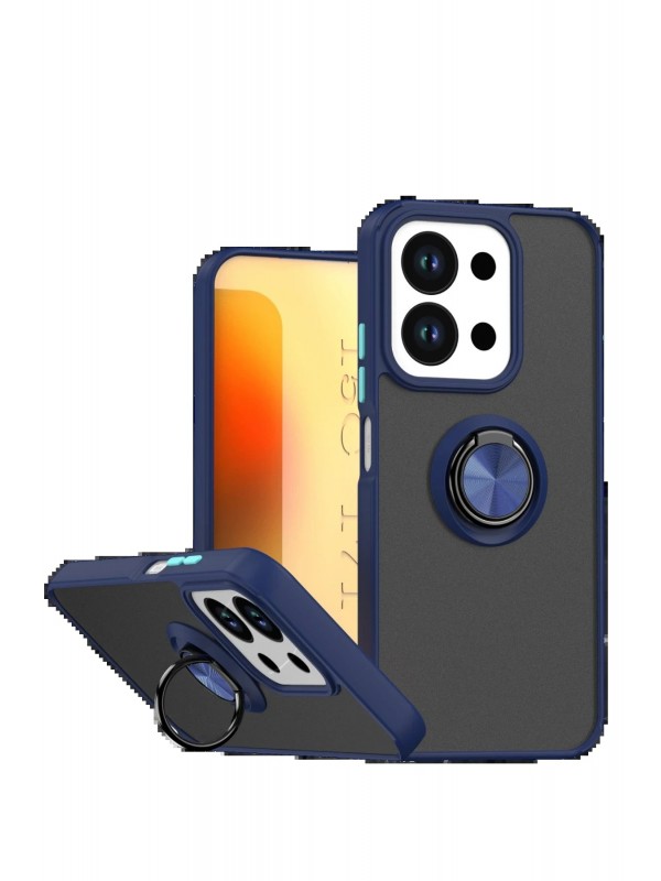 LRZ02 Xiaomi Redmi 15C 4G Montreal Yüzüklü Silikon Kapak - Lacivert&hellip;