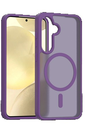 LRZ02 Samsung Galaxy S25 FE Jota Magsafe Kapak - Derin Mor&hellip;