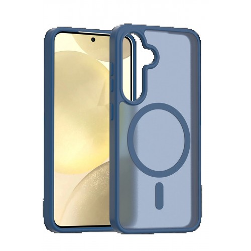 LRZ02 Samsung Galaxy S25 FE Jota Magsafe Kapak - Lacivert