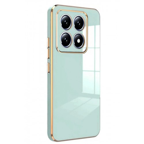 LRZ02 Xiaomi Mi 14T Pro Volet Silikon - Açık Yeşil