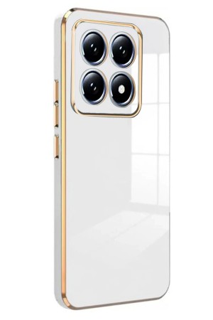 LRZ02 Xiaomi Mi 14T Pro Volet Silikon - Beyaz&hellip;