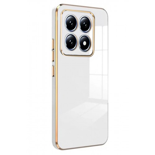 LRZ02 Xiaomi Mi 14T Pro Volet Silikon - Beyaz