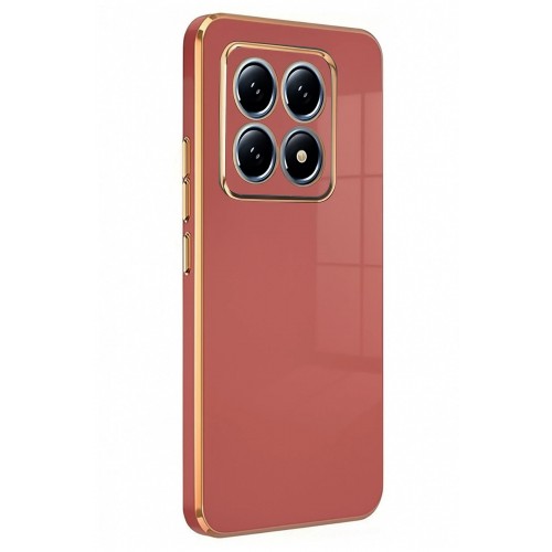 LRZ02 Xiaomi Mi 14T Pro Volet Silikon - Kırmızı