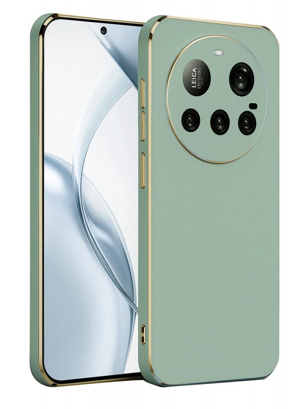 LRZ02 Xiaomi Mi 15 Ultra Kılıf Volet Silikon - Açık Yeşil&hellip;