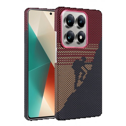 LRZ02 Xiaomi Mi 14T Pro Vega Magsafe Kapak - Kırmızı