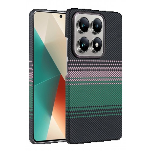 LRZ02 Xiaomi Mi 14T Pro Vega Magsafe Kapak - Yeşil