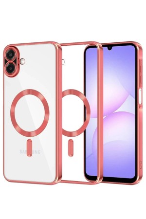 LRZ02 Samsung Galaxy A07 4G Kross Magneticsafe Kapak - Kırmızı&hellip;