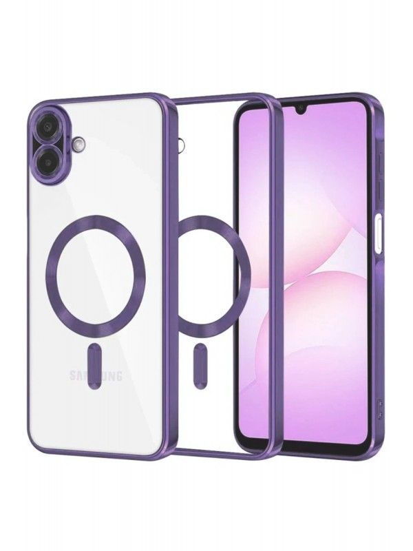 LRZ02 Samsung Galaxy A07 4G Kross Magneticsafe Kapak - Mor&hellip;