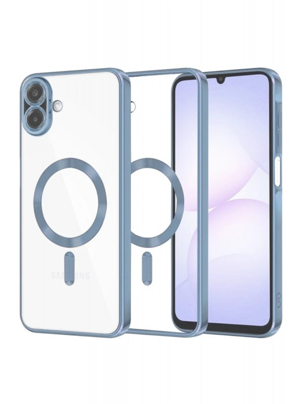 LRZ02 Samsung Galaxy A07 4G Kross Magneticsafe Kapak - Sierra Blue&hellip;