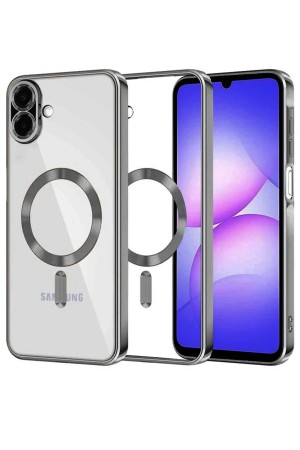 LRZ02 Samsung Galaxy A07 4G Kross Magneticsafe Kapak - Titan Gri&hellip;