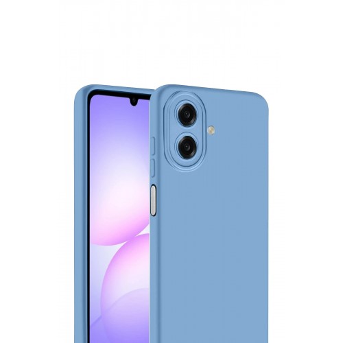 LRZ02 Samsung Galaxy A07 4G First Silikon - Mavi