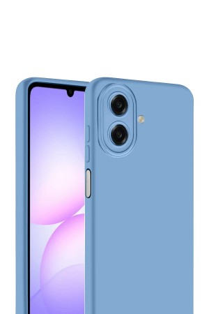 LRZ02 Samsung Galaxy A07 4G Nano içi Kadife Silikon - Mavi&hellip;