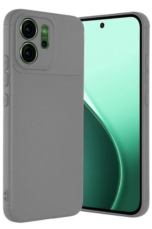 LRZ02 Oppo Reno 14 Auto Focus Karbon Kapak - Gri&hellip;