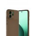 LRZ02 Oppo Reno 14 Auto Focus Karbon Kapak - Kahverengi