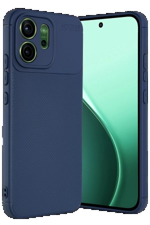 LRZ02 Oppo Reno 14 Auto Focus Karbon Kapak - Lacivert&hellip;