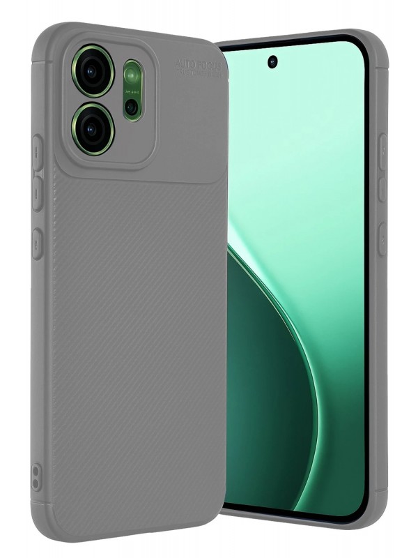 LRZ02 Oppo Reno 14F Auto Focus Karbon Kapak - Gri&hellip;