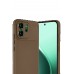 LRZ02 Oppo Reno 14F Auto Focus Karbon Kapak - Kahverengi
