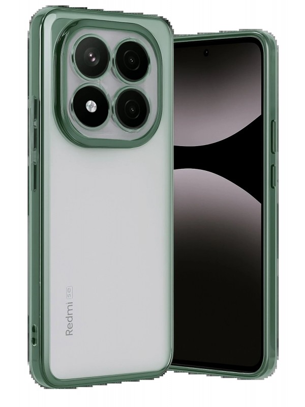 LRZ02 Xiaomi Redmi Note 14 Pro Plus Kılıf Lensli Silikon - Yeşil&hellip;