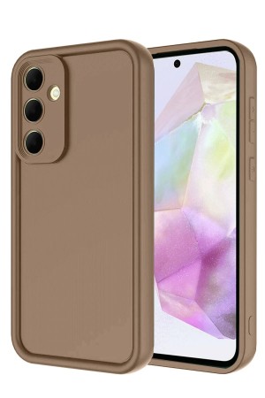 LRZ02 Samsung Galaxy A17 5G Viera Silikon - Kahverengi&hellip;