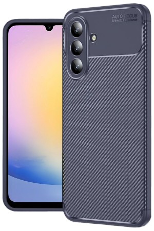 LRZ02 Samsung Galaxy S25 FE Auto Focus Karbon Kapak - Lacivert&hellip;