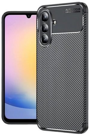 LRZ02 Samsung Galaxy S25 FE Auto Focus Karbon Kapak - Siyah&hellip;