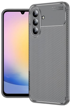 LRZ02 Samsung Galaxy A17 5G Auto Focus Karbon Kapak - Gri&hellip;