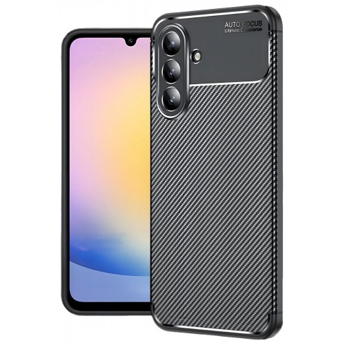 LRZ02 Samsung Galaxy A17 5G Auto Focus Karbon Kapak - Siyah