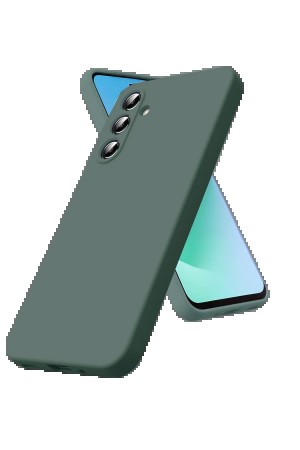 LRZ02 Samsung Galaxy A17 5G Nano içi Kadife Silikon - Koyu Yeşil&hellip;