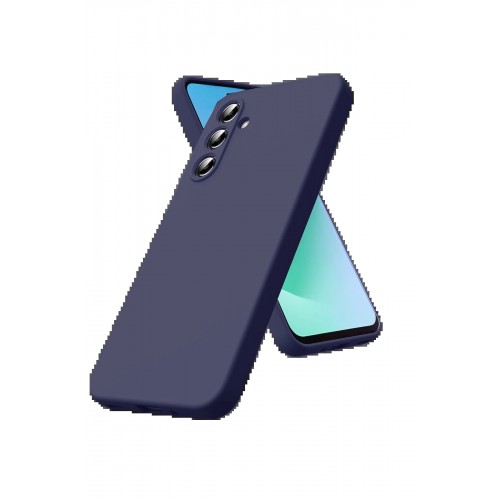LRZ02 Samsung Galaxy A17 5G Nano içi Kadife Silikon - Lacivert