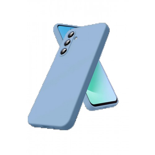 LRZ02 Samsung Galaxy A17 5G Nano içi Kadife Silikon - Mavi