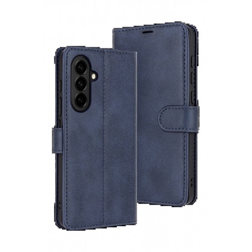 LRZ02 Samsung Galaxy A17 5G Trend S Plus Kapaklı Kılıf - Lacivert