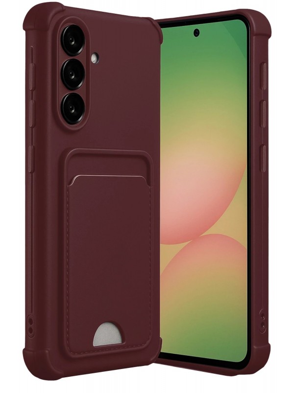 LRZ02 Samsung Galaxy A17 5G Kelvin Kartvizitli Silikon - Bordo&hellip;