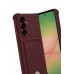 LRZ02 Samsung Galaxy A17 5G Kelvin Kartvizitli Silikon - Bordo