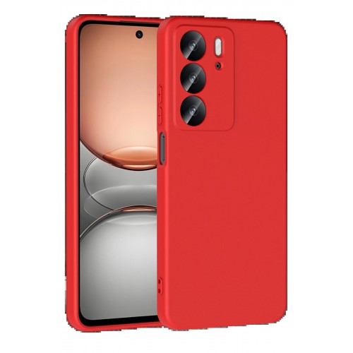 LRZ02 Realme C75 4G First Silikon - Kırmızı